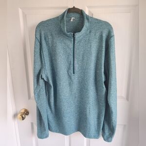 Lululemon mens Surge Warm  1/2 zip Size Large
